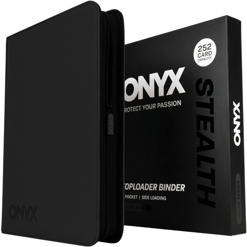 ONYX Collectors Binder — Stealth with packaging