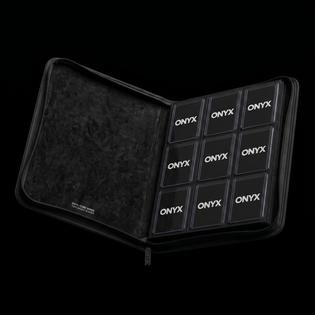 ONYX binder open flat